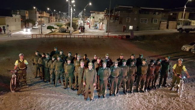 Antofagasta: 13 detenidos en ronda policial en campamentos