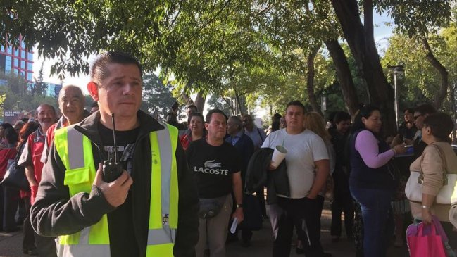 Fuerte temblor disparó la alerta en Ciudad de México