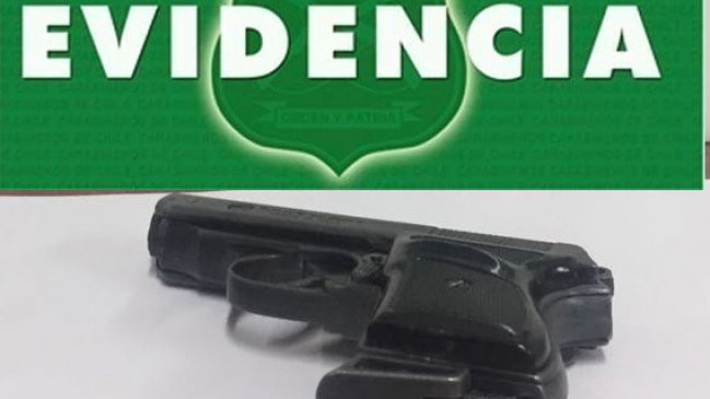 Valdivia: Carabineros detuvo a adolescente por portar arma de fuego