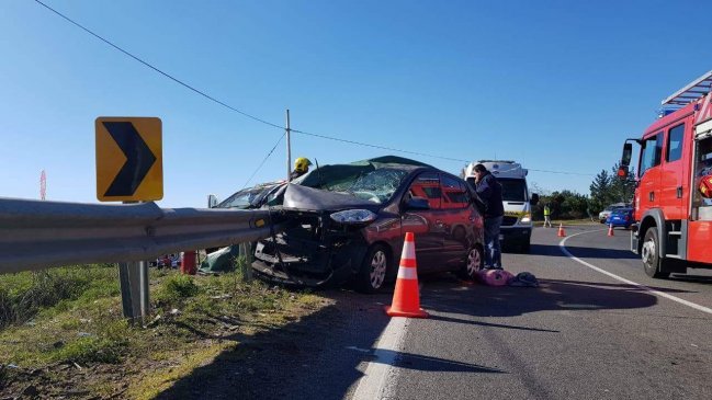 Accidente de tránsito dejó una menor fallecida en Pichilemu