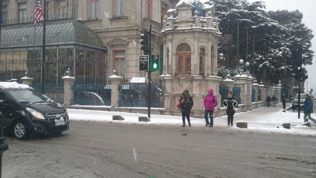 Punta Arenas registró la temperatura más baja en lo que va del año