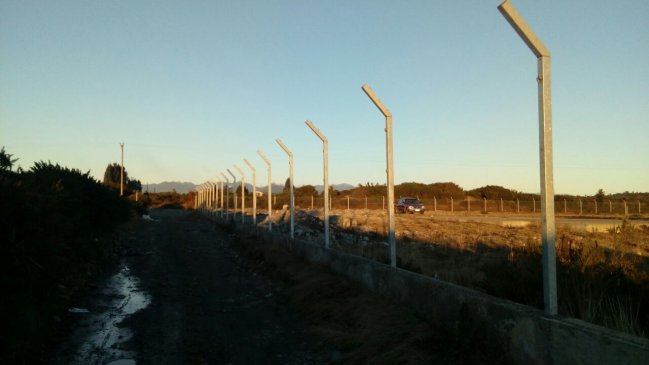 Robaron cerco que protege campo de entrenamiento de Bomberos en Puerto Montt