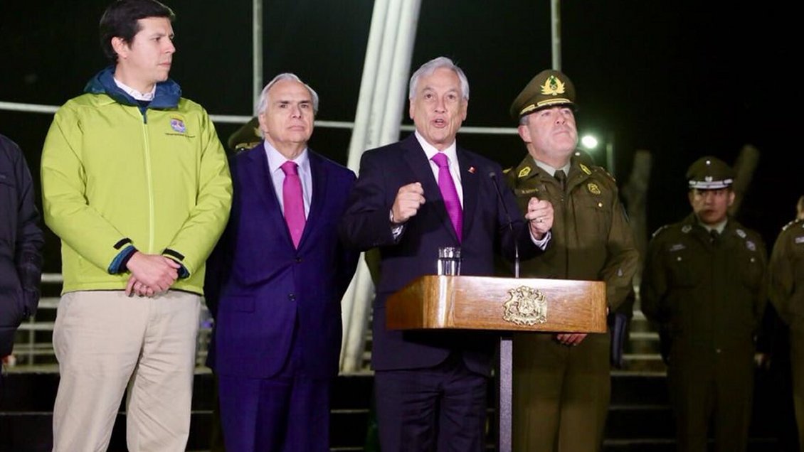 Piñera defendió nuevo operativo masivo de Carabineros: 