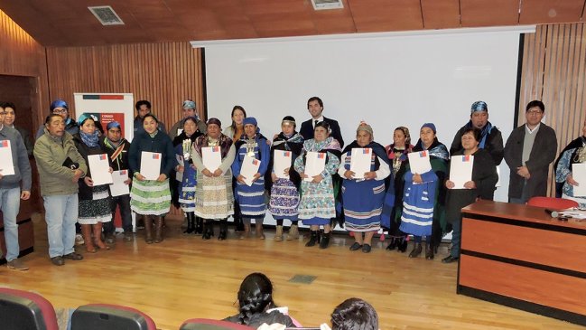 Machis y lonkos mapuches reciben financiamiento para medicina ancestral