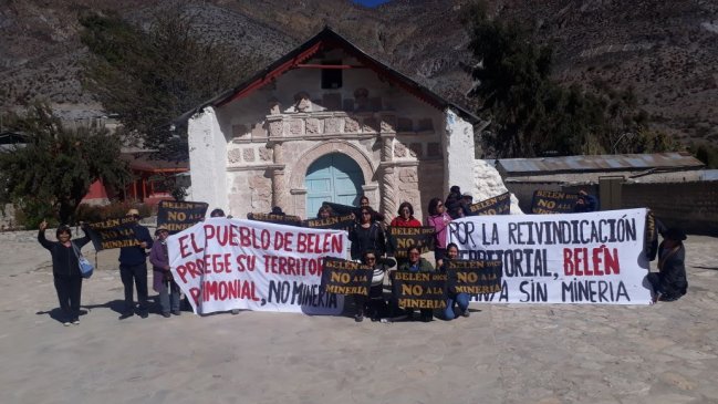 Arica: Comunidad de Belén convocó a movilización contra proyecto minero