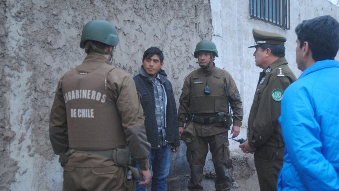 Iquique: Ronda masiva de Carabineros termina con 116 detenidos