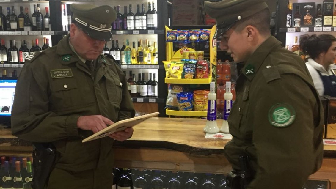 O'Higgins: Con 162 detenidos culminó ronda masiva de Carabineros