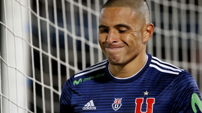 Baja para U. de Chile: Leandro Benegas estará al menos dos semanas fuera de las canchas