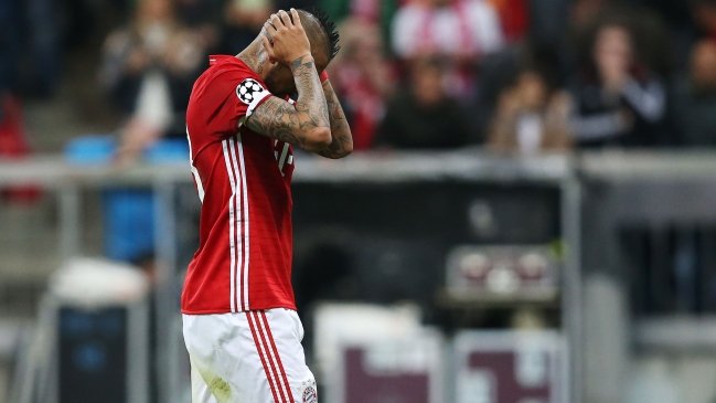 Arturo Vidal no viajará a la pretemporada de Bayern a Estados Unidos