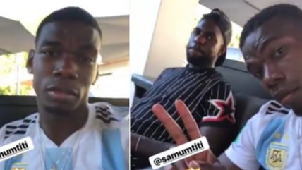 Un conciliador Paul Pogba vistió la camiseta de la Selección argentina