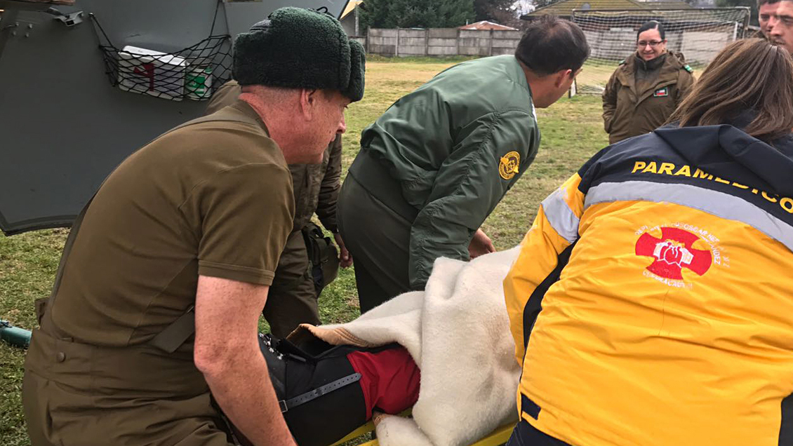 Rescataron a montañista con fracturas expuestas en la Quebrada de Macul