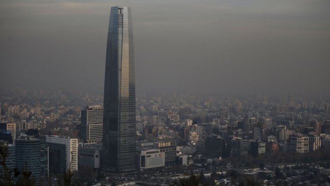 Intendencia decretó nueva alerta ambiental para la Región Metropolitana