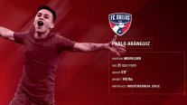 FC Dallas oficializó la llegada de Pablo Aránguiz