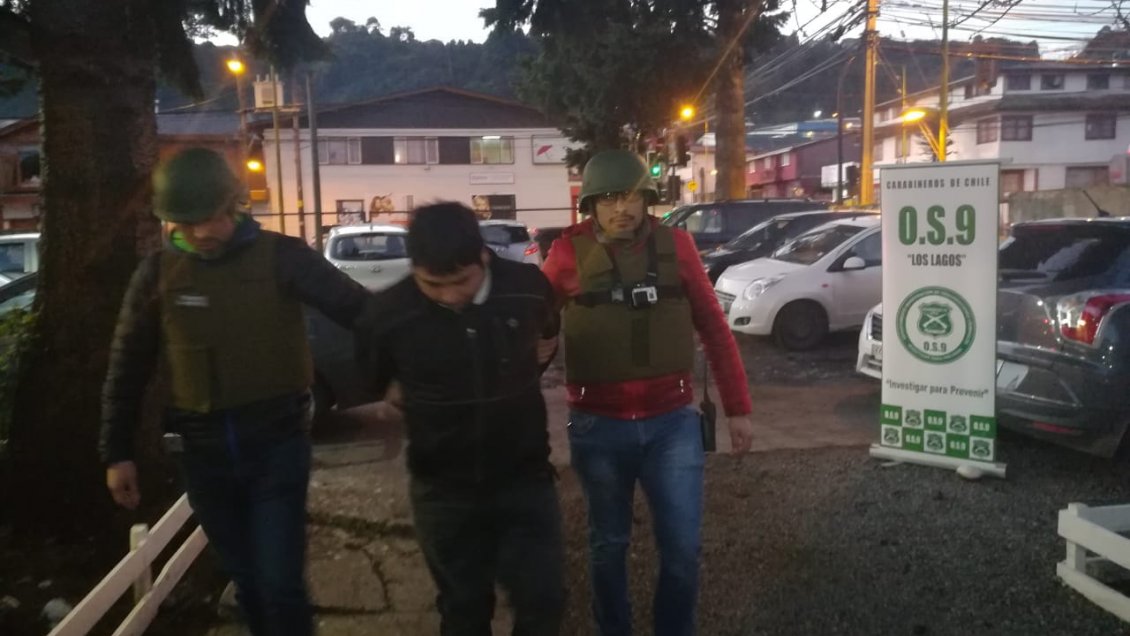 Carabineros detuvo a sujeto que intentó asesinar a su pareja en Puerto Montt