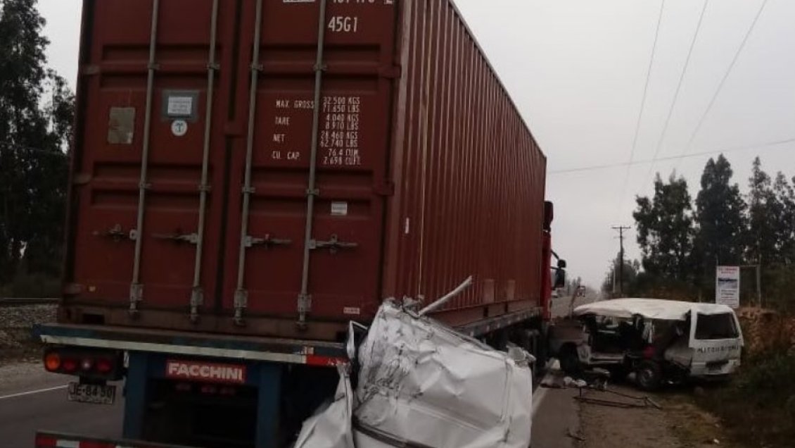 Un accidente provocó la muerte de una persona en Vallenar