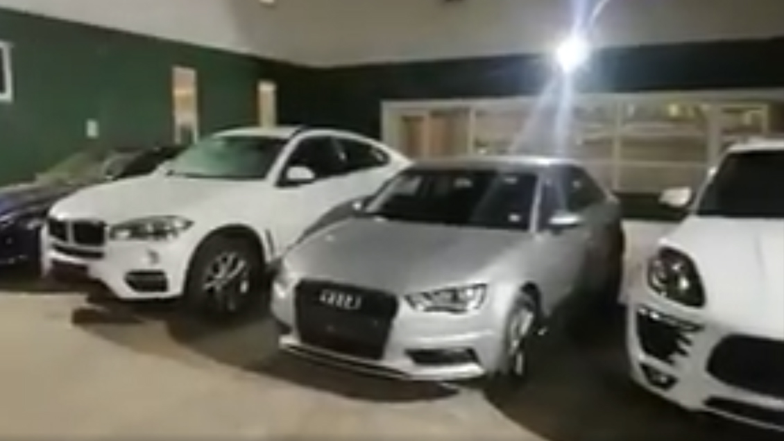 Carabineros de Lampa recuperó cinco automóviles de alta gama robados