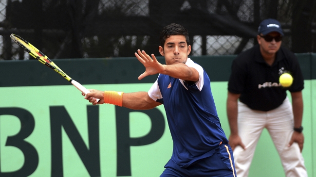 Christian Garín superó la primera ronda en el Challenger de Padova