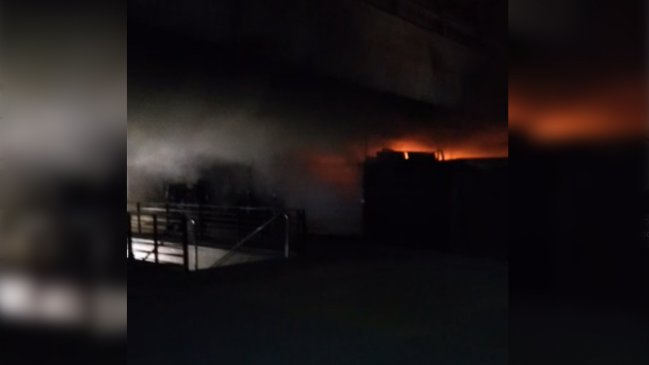 Incendio se registró en Subcentro de Escuela Militar