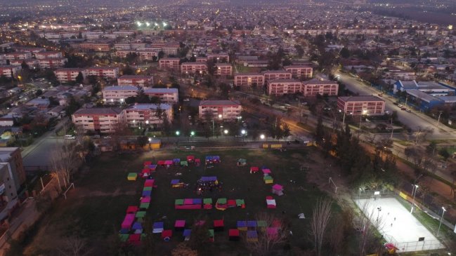 Intendencia Metropolitana notificó el desalojo de la toma en cancha de Ñuñoa