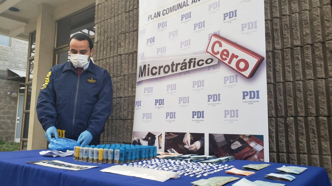 Dos personas fueron detenidas por tráfico de drogas tras allanamientos en Graneros