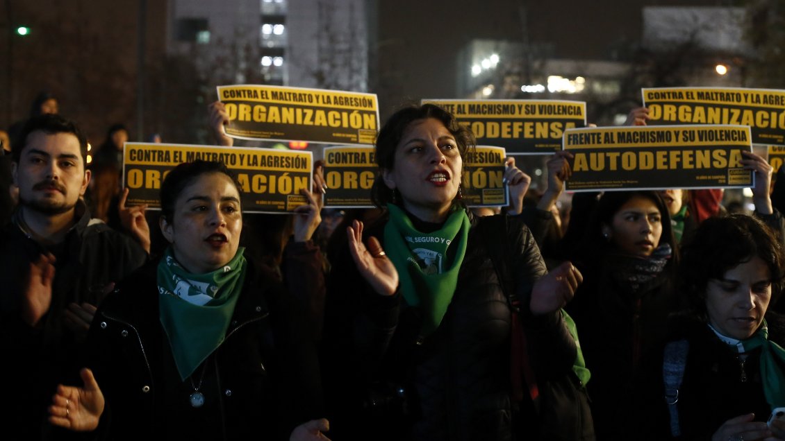 Realizan concentración en rechazo a ataque a mujeres durante marcha por el aborto libre