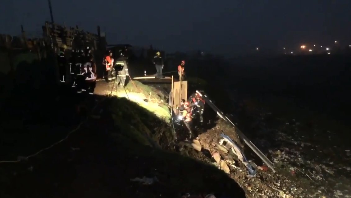 Hombre en situación de calle murió tras derrumbe en la ribera del Río Colina