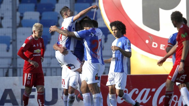 Deportes Antofagasta arrolló a Universidad de Chile y le arrebató el lugar en la clasificación