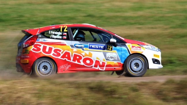 Emilio Fernández y Joaquín Riquelme tuvieron revitalizadora actuación en Mundial Junior de Rally