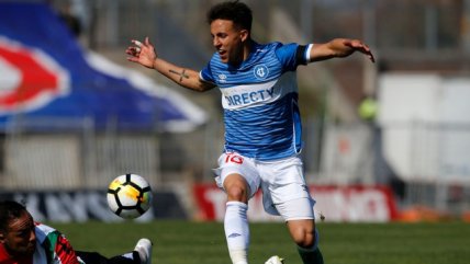 Diego Buonanotte empató con un certero remate para la UC ante Palestino