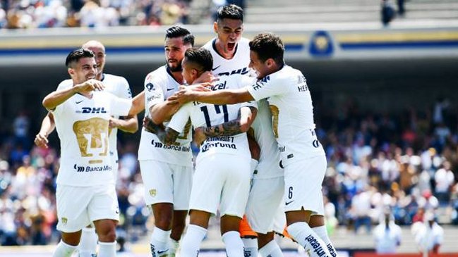 ¡Los chilenos sacaron la artillería! Pumas derrotó a Necaxa en una 