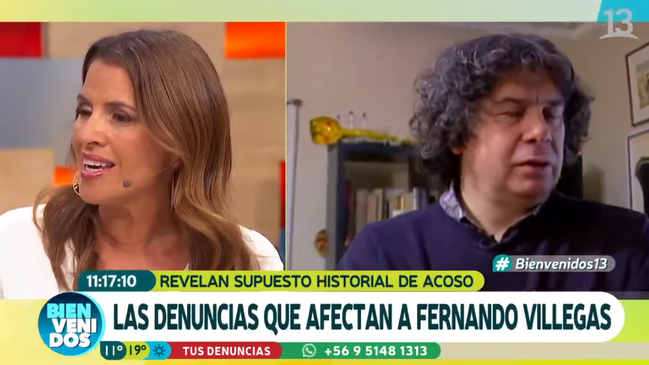 Monserrat Álvarez vivió incómoda experiencia con Fernando Villegas