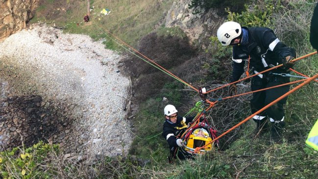 Bomberos de Concepción obtienen inédita certificación para acudir a rescates en todo Chile