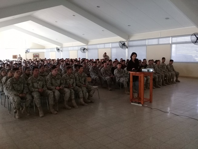 Tarapacá: Soldados del Fuerte Baquedano fueron sensibilizados en temas de género