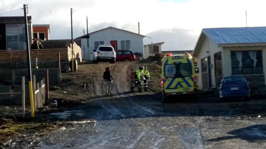 Pelea entre vecinos terminó con dos lesionados en Punta Arenas