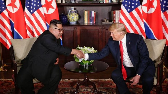 Trump dijo esperar volver a verse pronto con Kim tras recibir restos de soldados