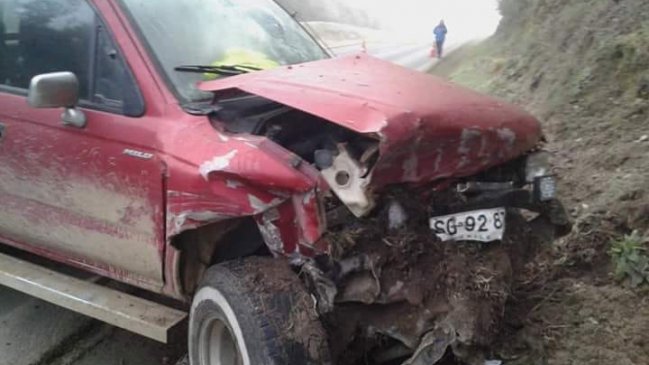 Comerciante falleció tras choque de su camioneta contra una vaca