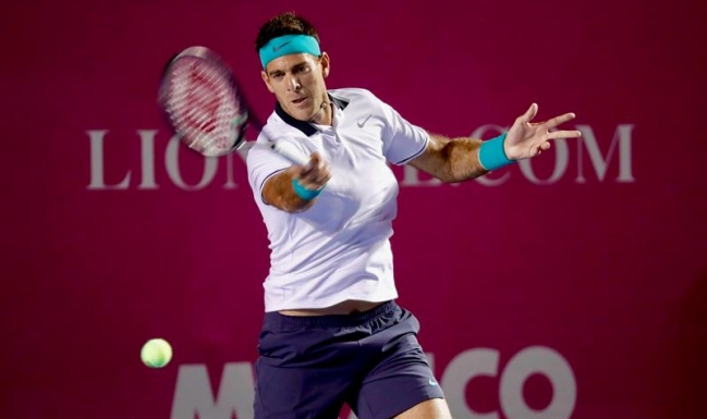 Del Potro no tuvo problemas para avanzar a semifinales en Los Cabos