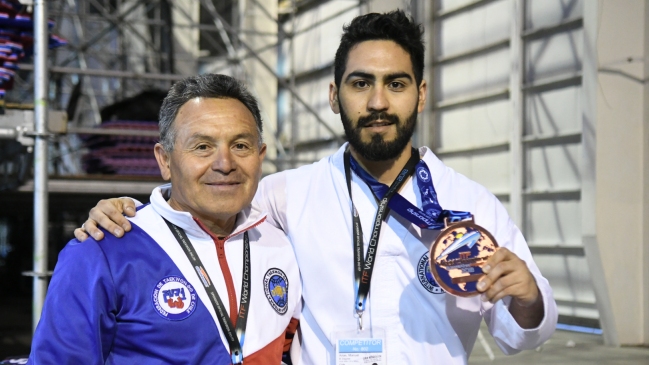  Chile obtuvo su primera medalla en la historia de los Mundiales  