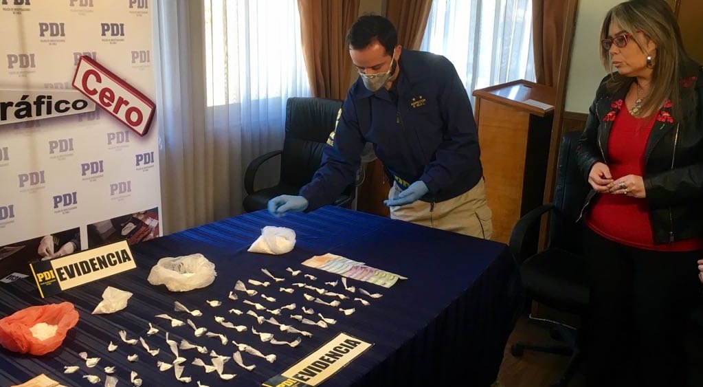 Quilpué: PDI descubrió punto de venta de droga al lado de un jardín infantil y un colegio