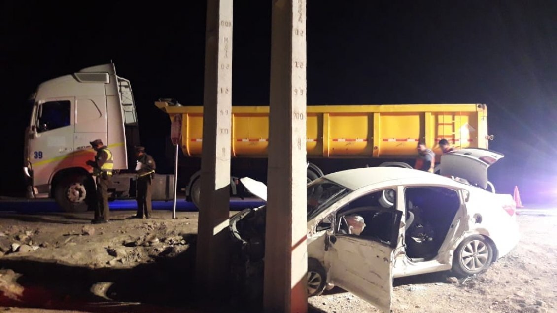 Accidente carretero dejó un fallecido y cuatro lesionados en las cercanías de María Elena