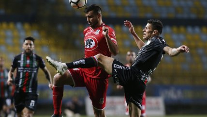 La Calera enredó puntos con Palestino y se quedó con las ganas de tomar la cima del campeoanto