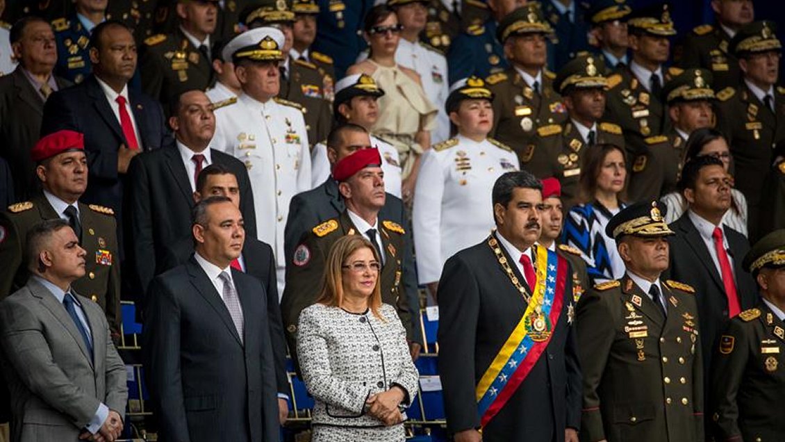 Gobierno venezolano confirmó atentado: Hay siete miembros de la guardia nacional heridos