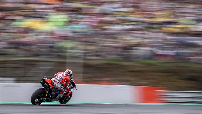 Dovizioso venció en el GP de República Checa en un apurado final