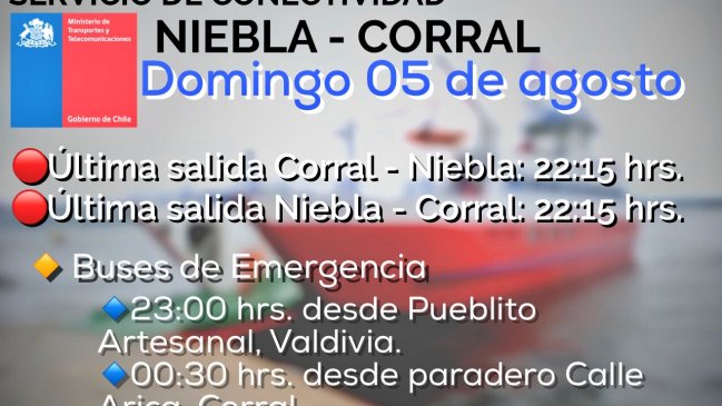Valdivia: Activan plan de emergencia terrestre por fuerte temporal en Los Ríos