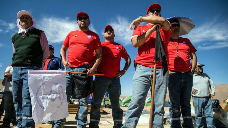 Inminente huelga en Escondida: Trabajadores llaman a prepararse para movilización