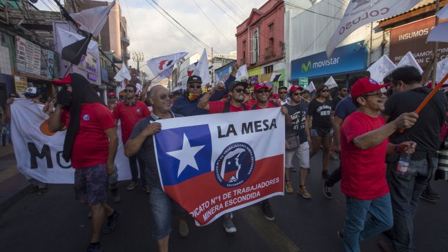 Minera Escondida solicitó mediación de la Dirección del Trabajo ante inminente huelga
