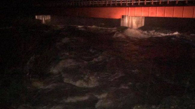 Onemi declaró Alerta Roja para Osorno por amenaza de desborde