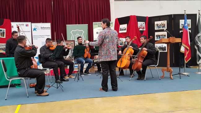 Rancagua: Entregan nuevos instrumentos a la primera Orquesta Penitenciaria del país