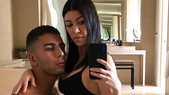 Kourtney Kardashian terminó mal su relación sentimental