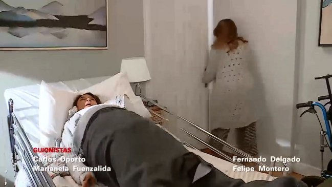 Dramática escena de 